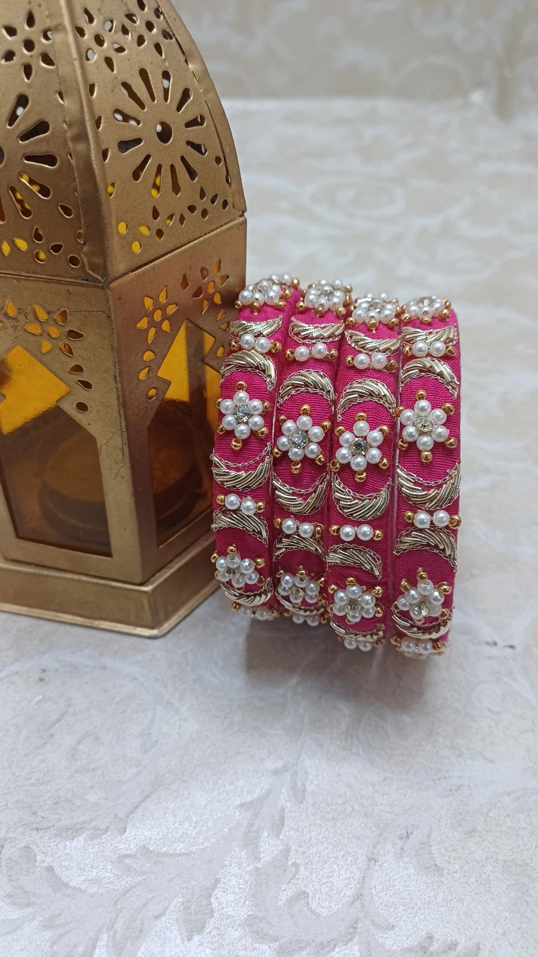 CHAND TARA ZARDOZI BANGLES