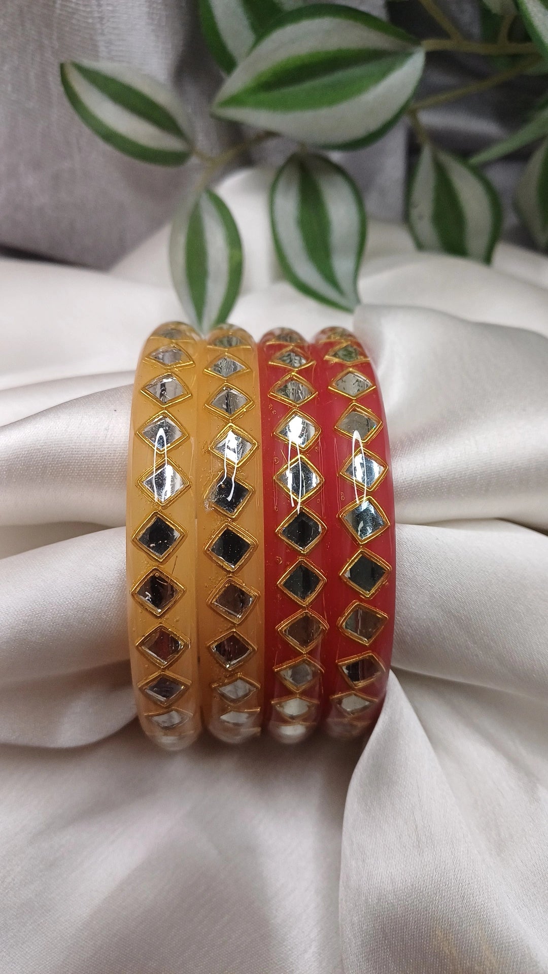 RESIN ELEGANCE RED N YELLOW