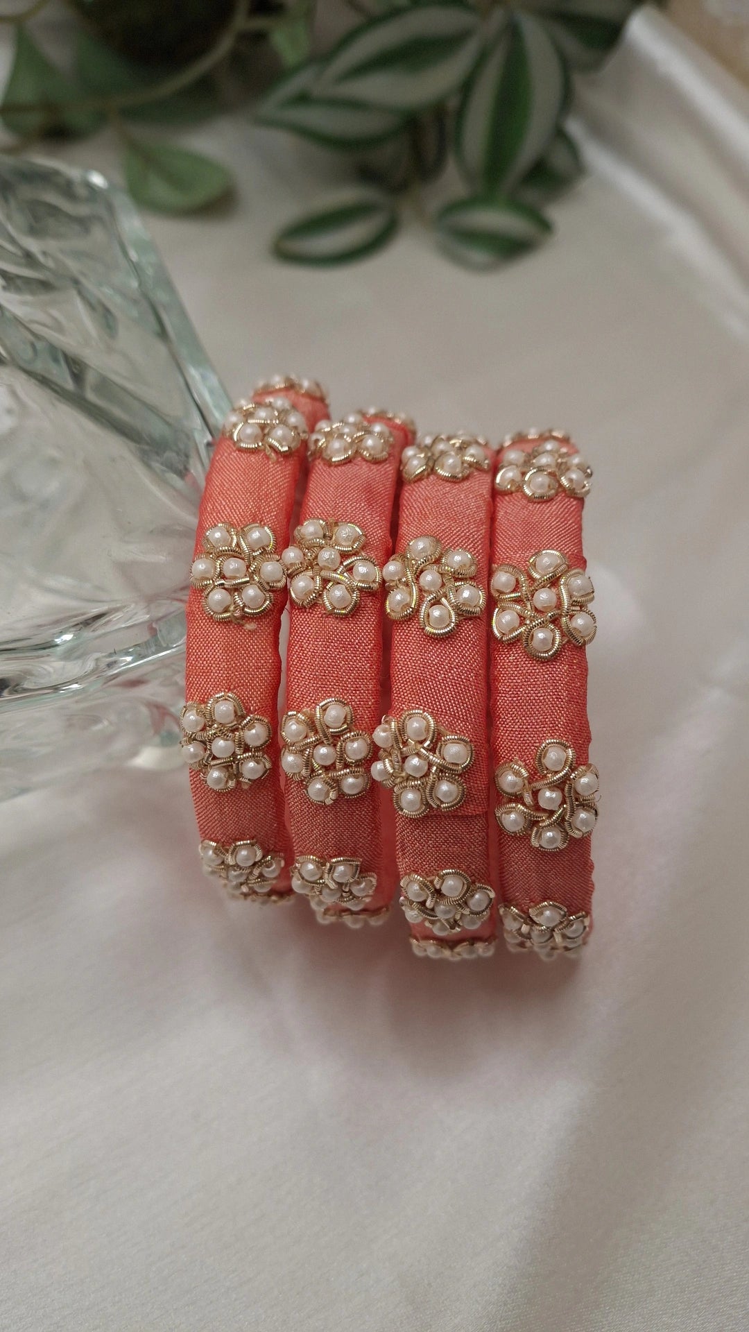 EVERGREEN PEECHYPINK BANGLES