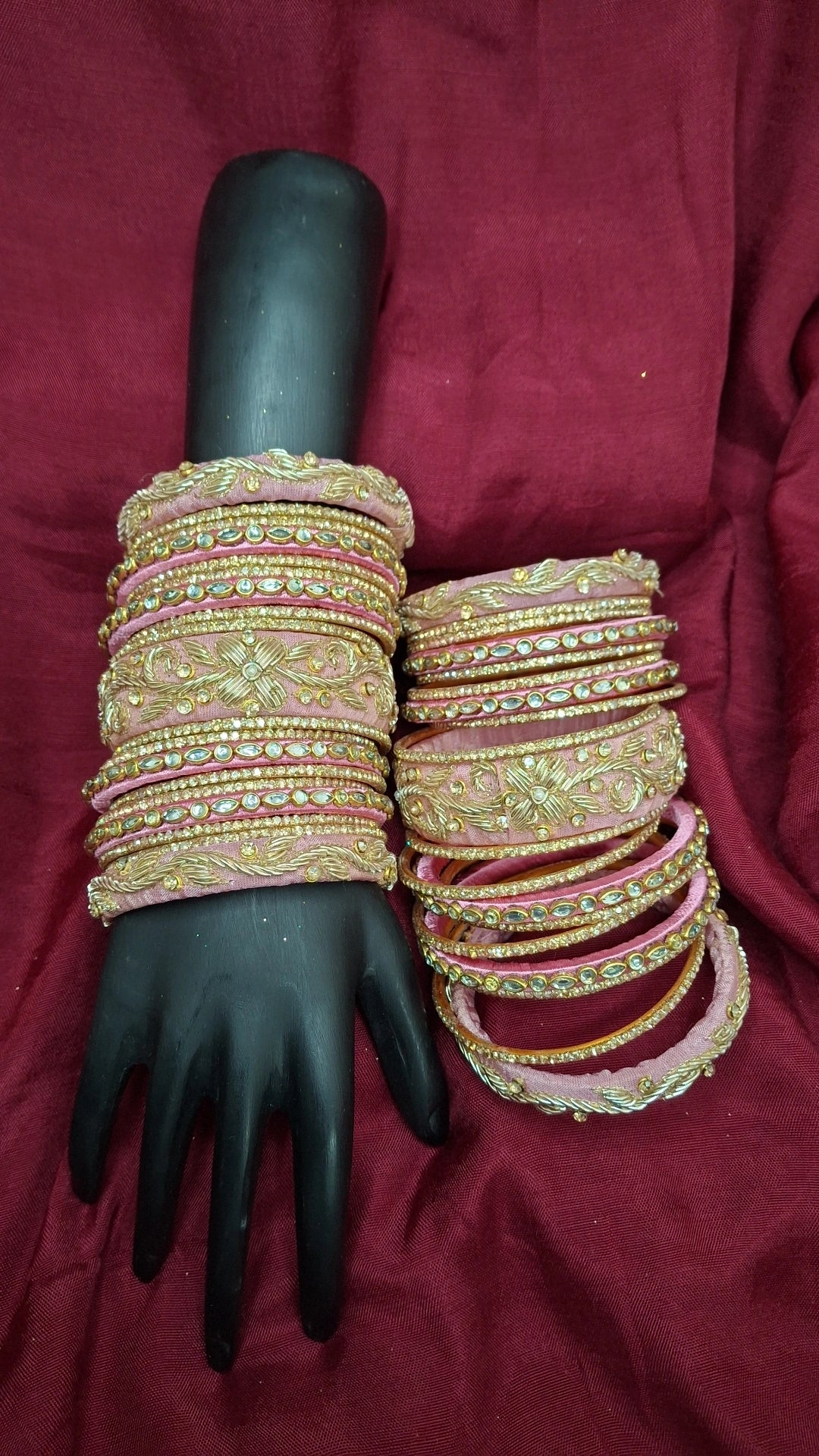 MAYUR 012 ZARDOZI BANGLES