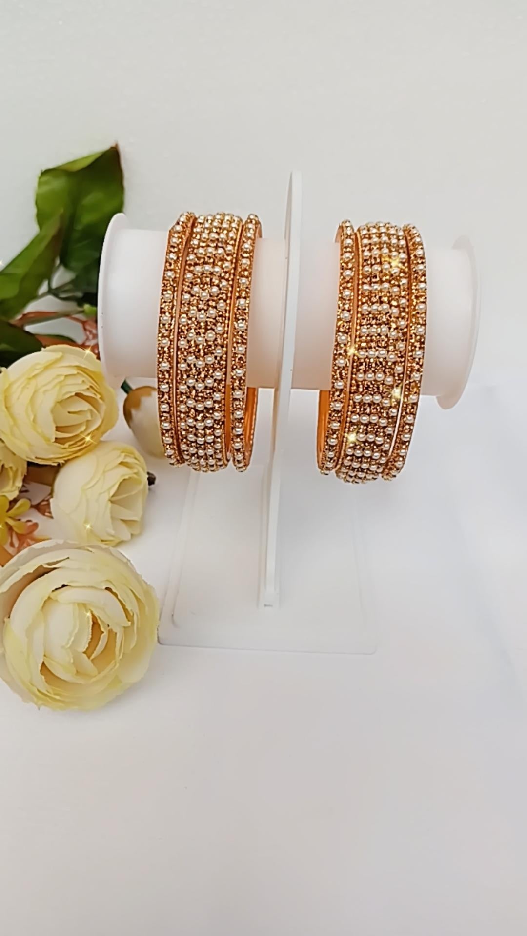 PEARLY FANCY BANGLES