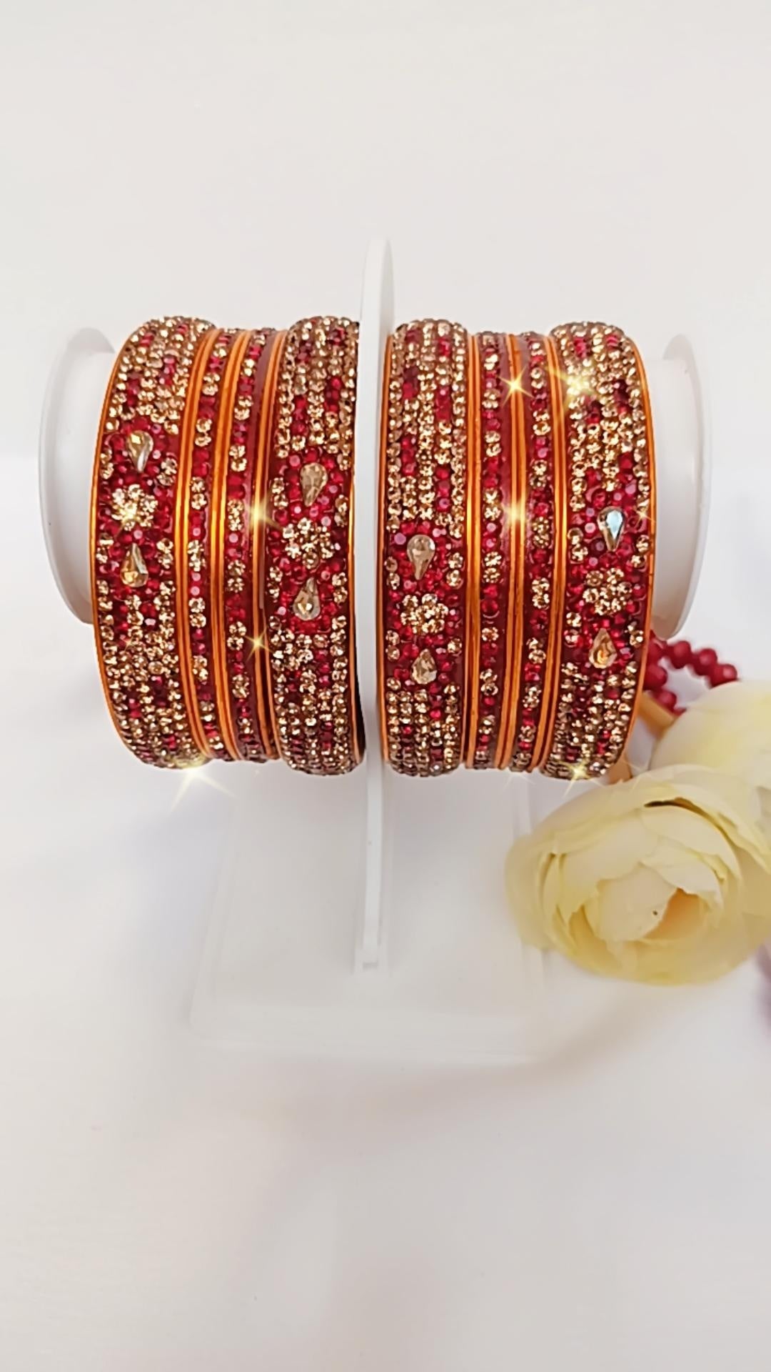SHAHNAI BRIDAL BANGLES SET