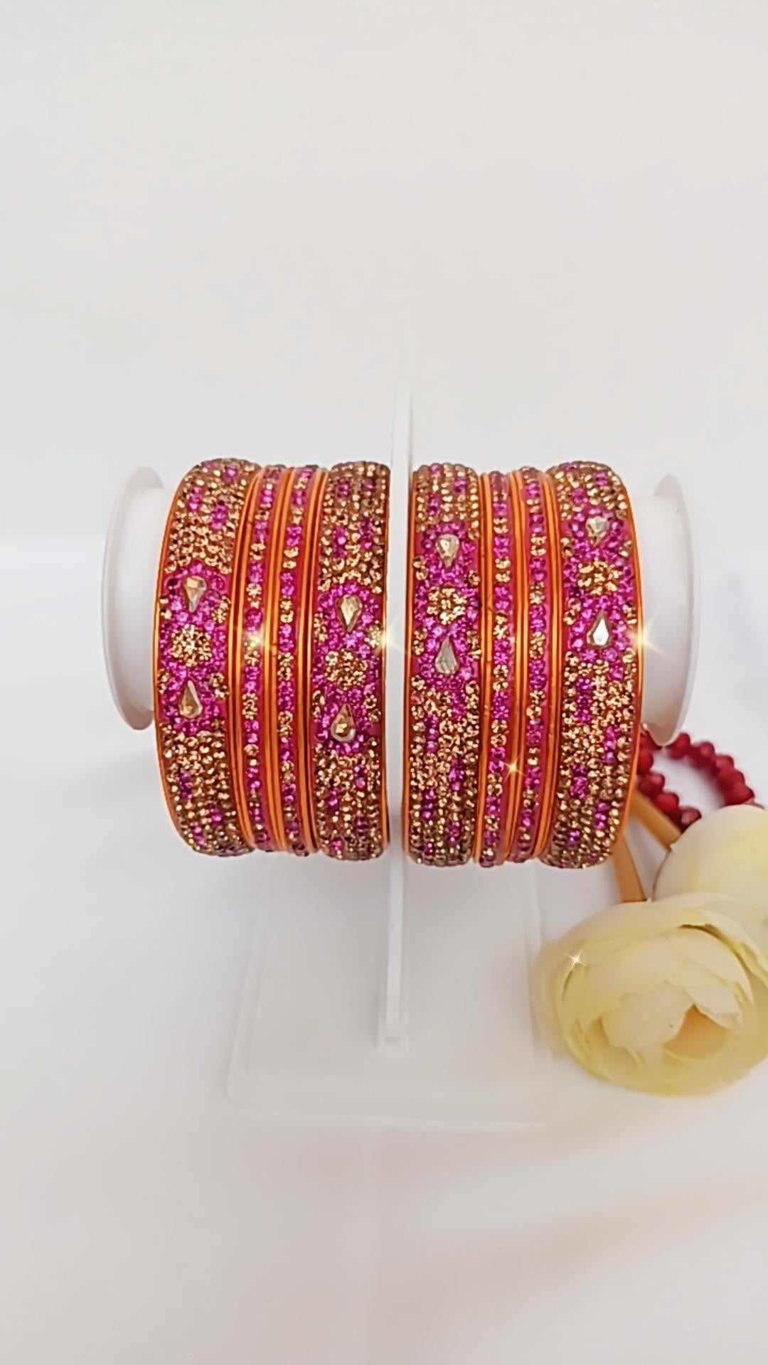 SHAHNAI BRIDAL BANGLES SET