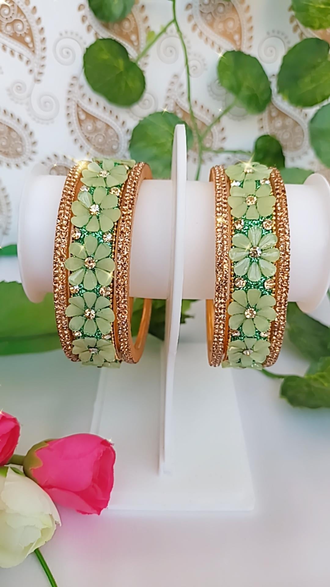 FLORAL FANCY BANGLES