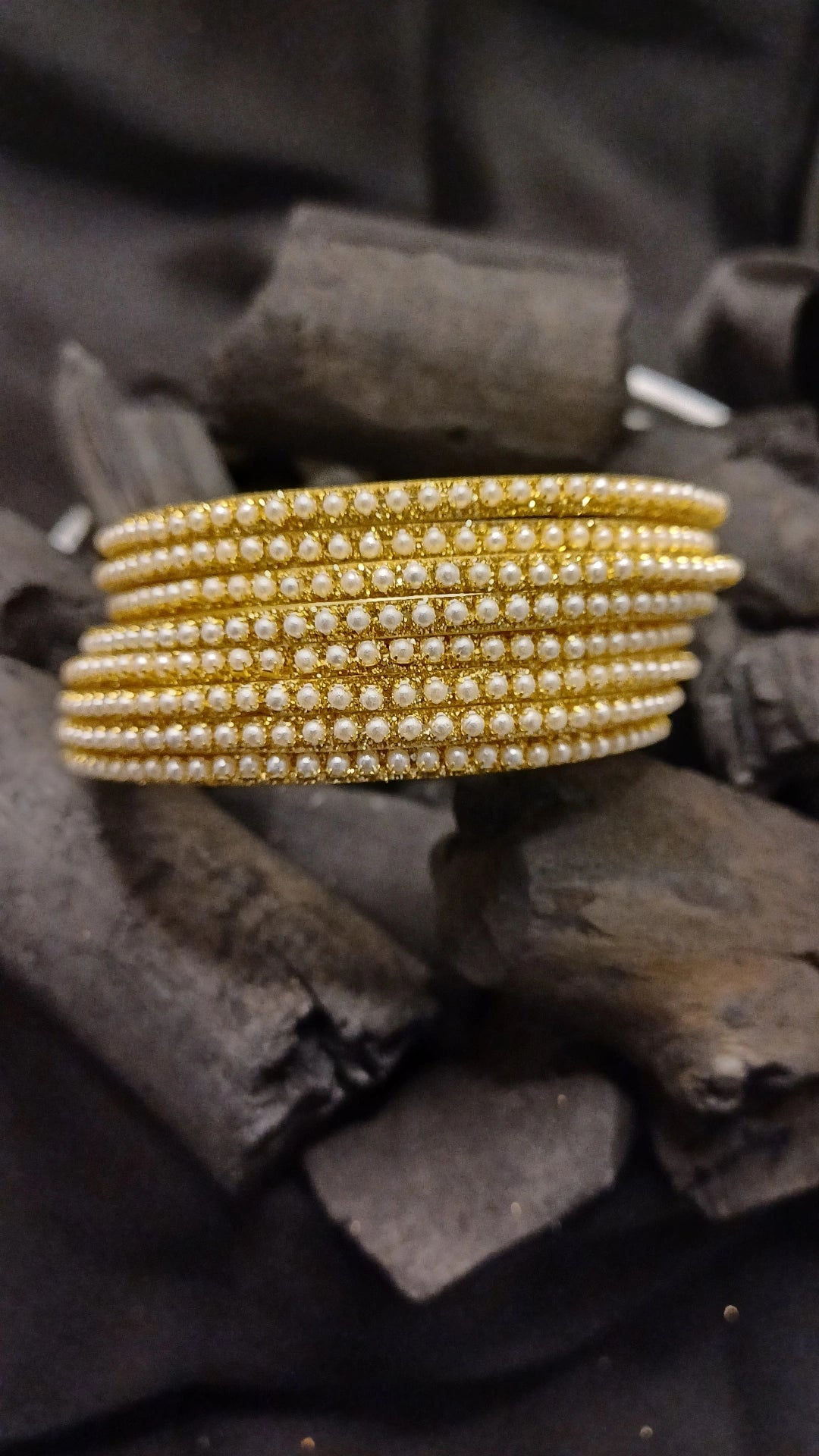 PADMAVATI PEARL BANGLES