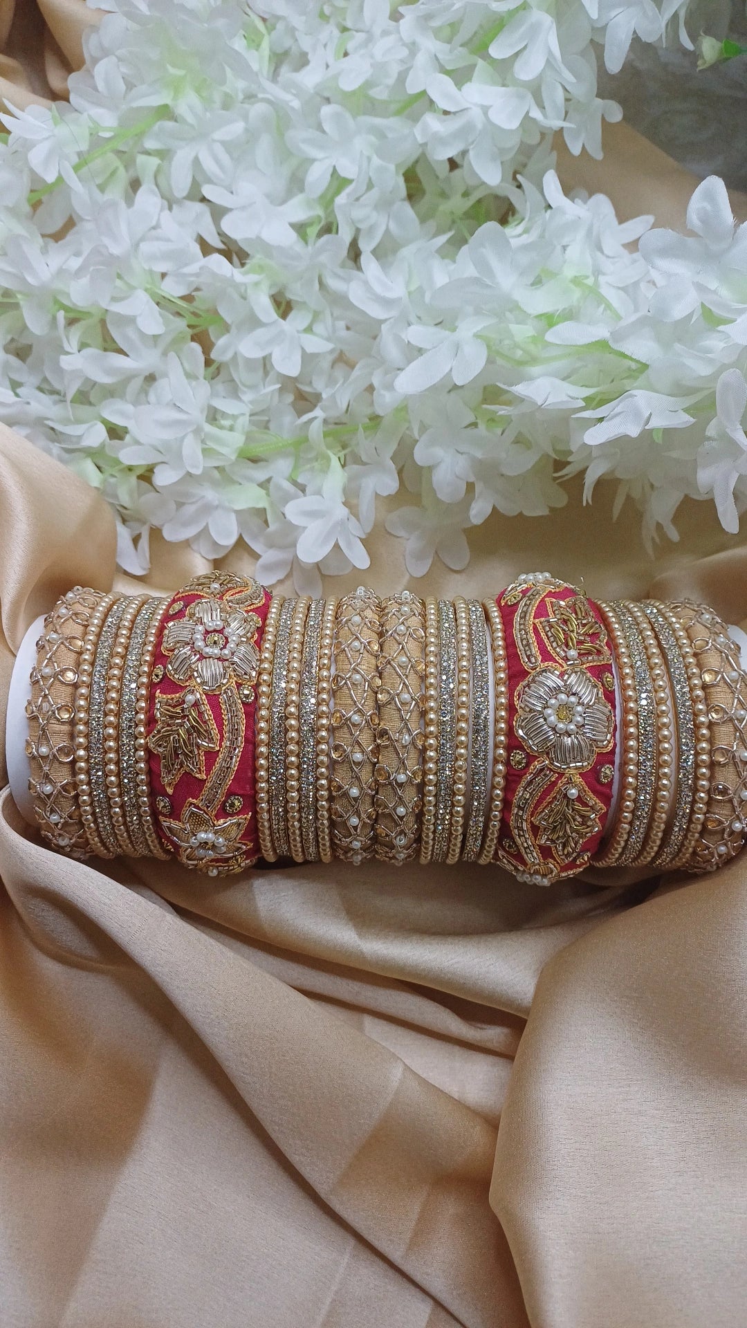 HINA ZARDOZI BANGLES