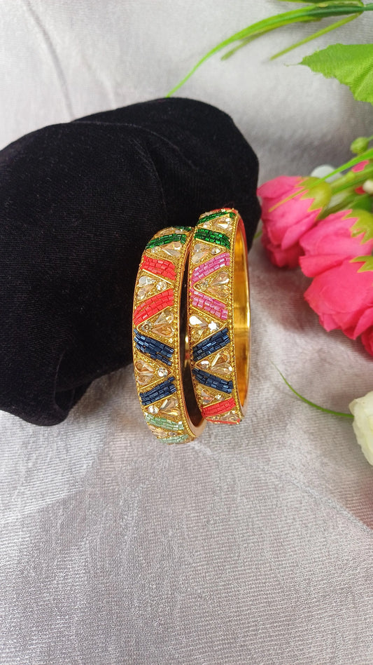 MULTICOLOR FESTIVE BANGLES