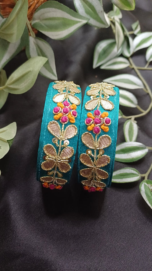 BLUE GOTA BANGLES