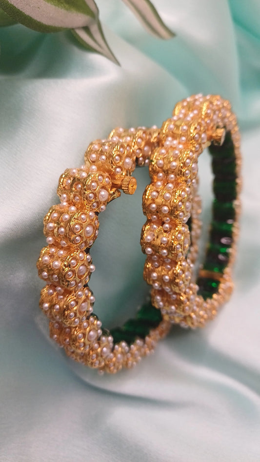 RAJWADI PEARL ROYAL BANGLES