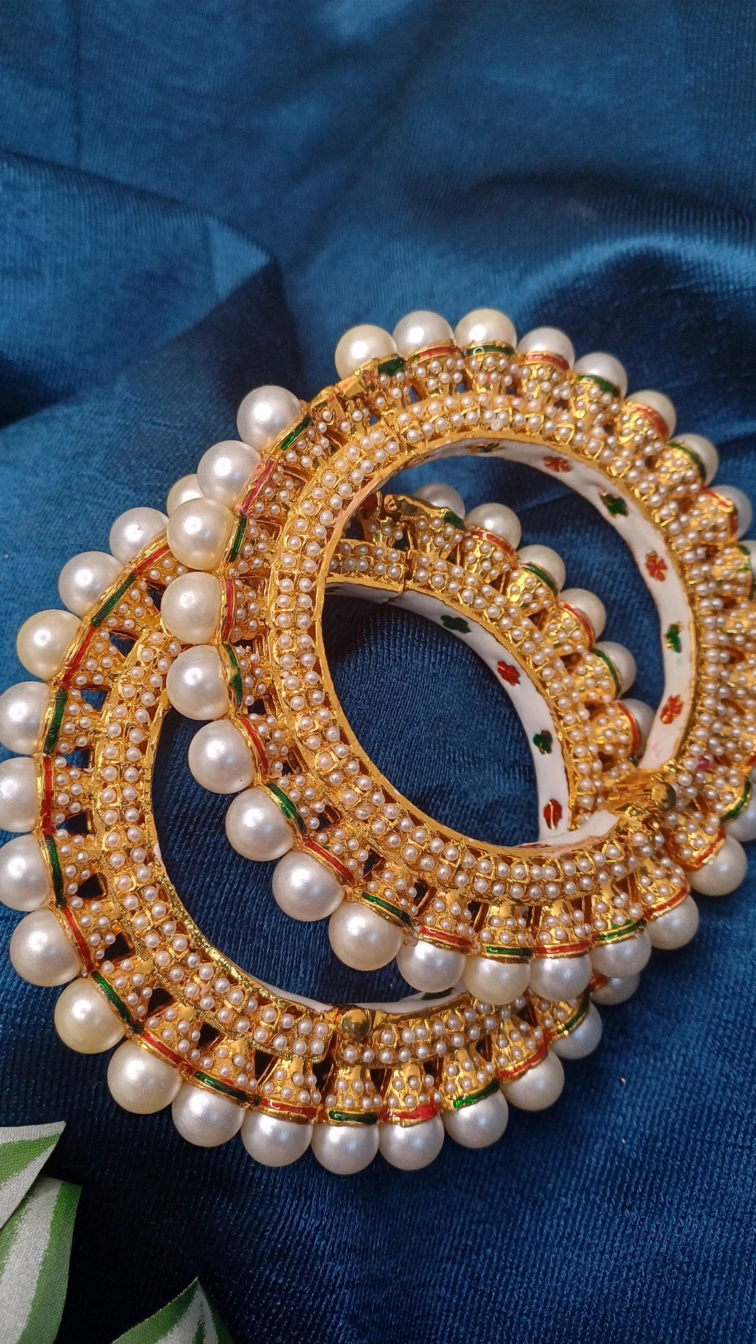 RAJWADI PEARL MAHARANI BANGLES
