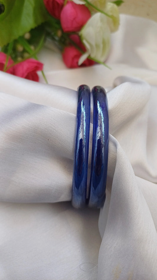 DARK BLUE SHINY BANGLES