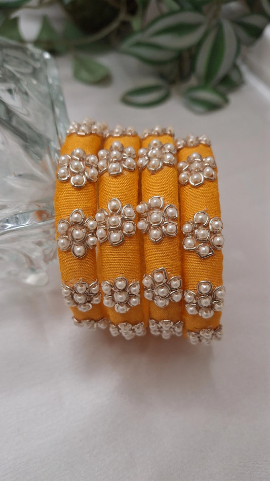 EVERGREEN  YELLOW BANGLES