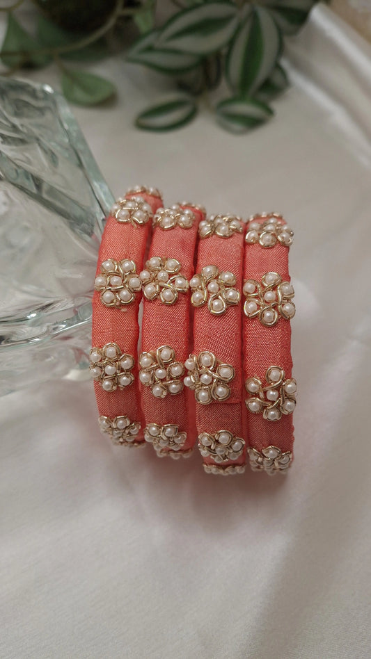 EVERGREEN PEECHYPINK BANGLES