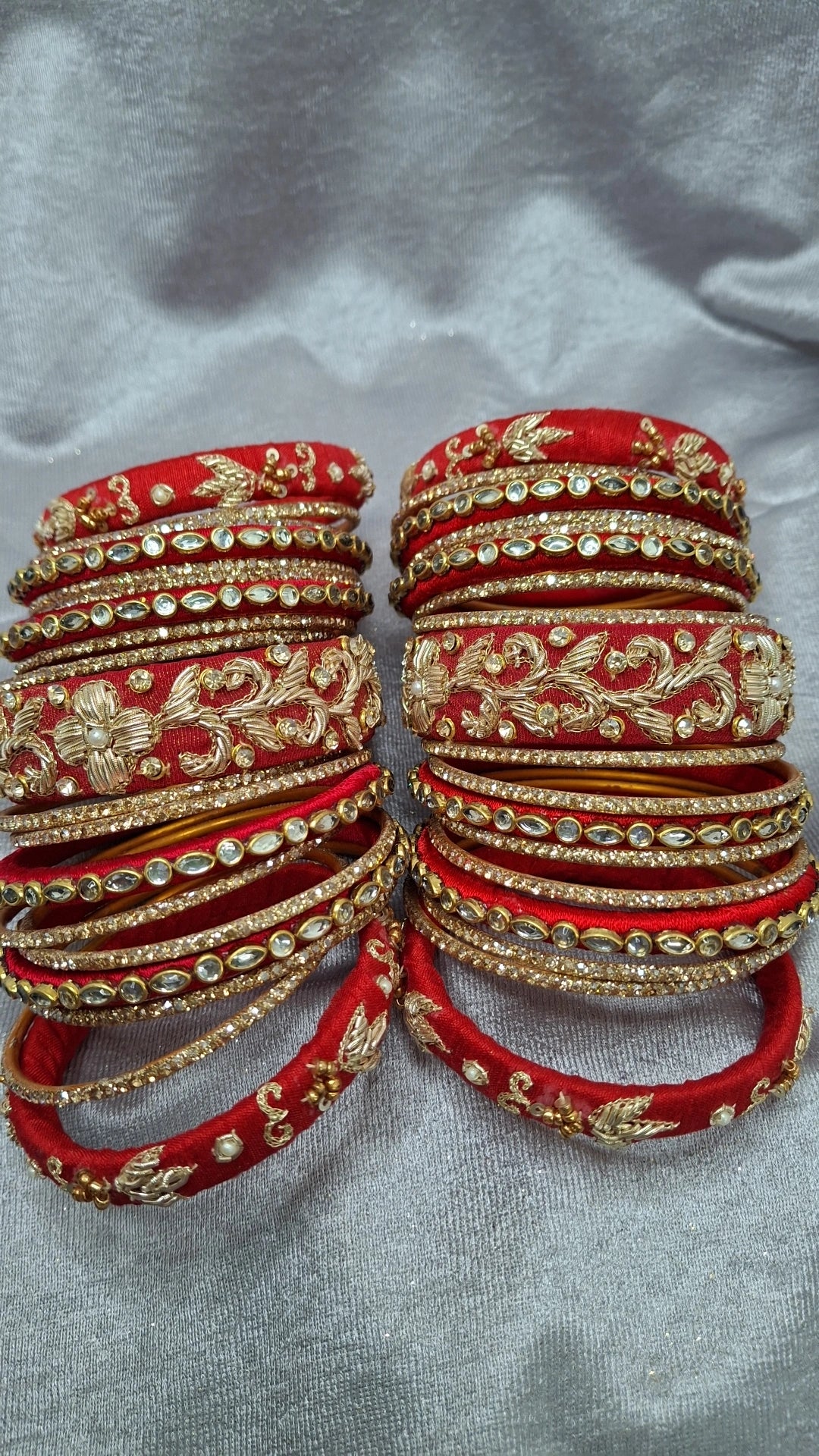 MAYUR 008 ZARDOZI BANGLES