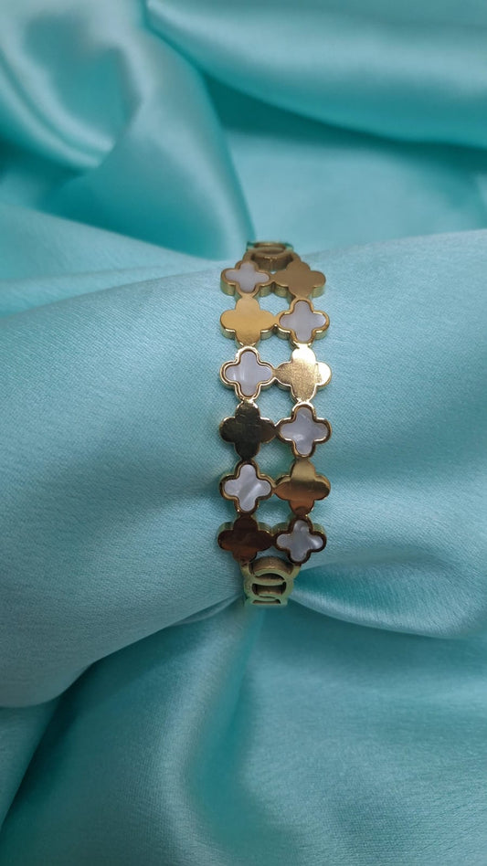 MOP GOLD BRACELET