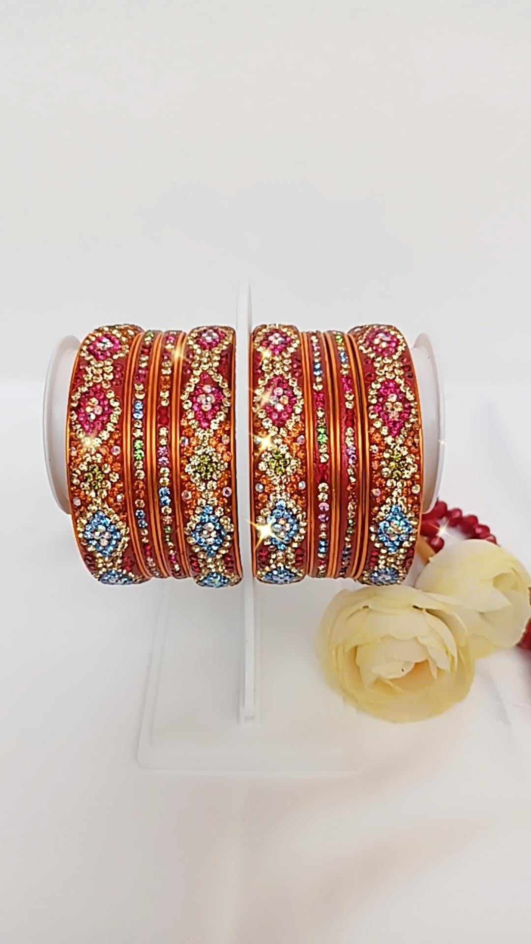 SHAHNAI BRIDAL BANGLES SET