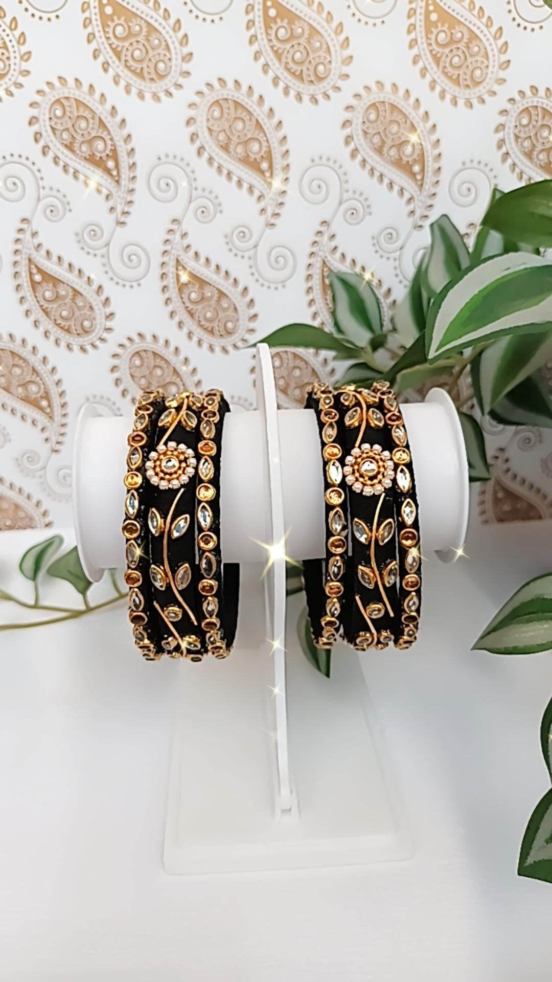 SILK THREAD FANCY BANGLES