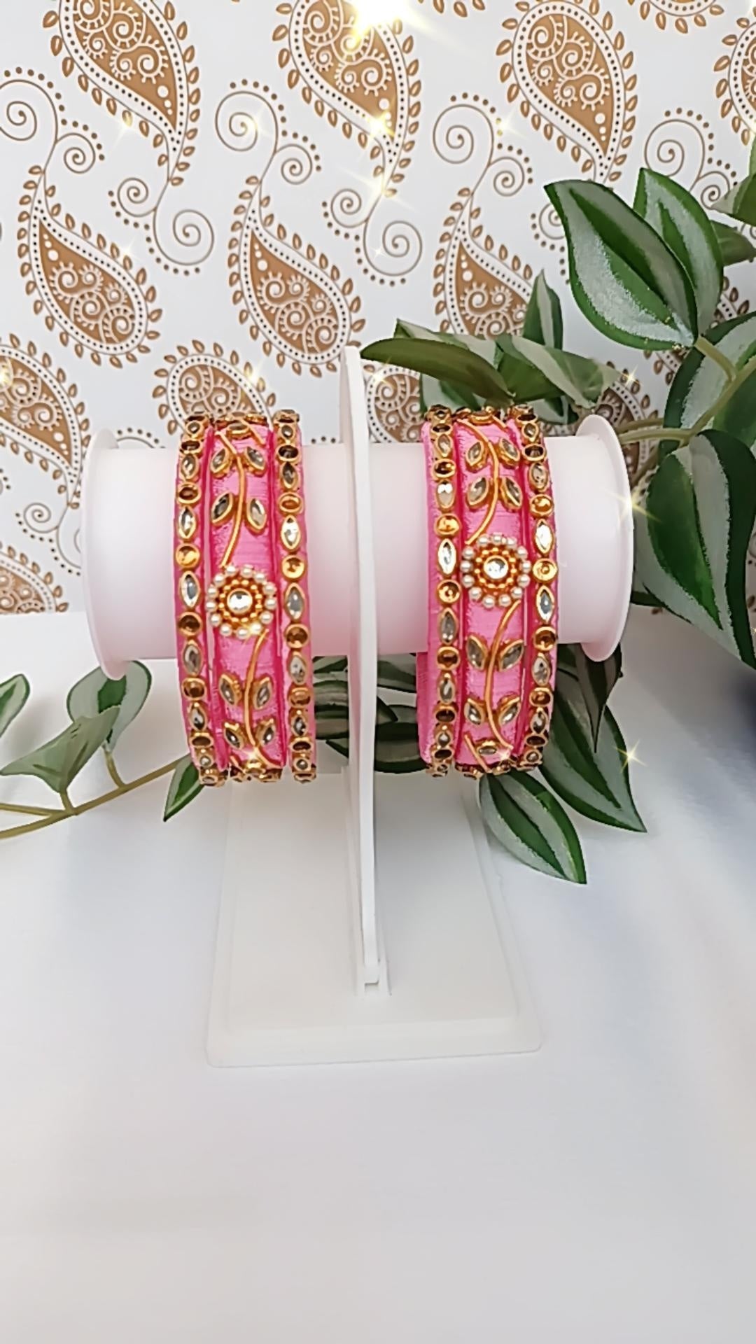 SILK THREAD FANCY BANGLES