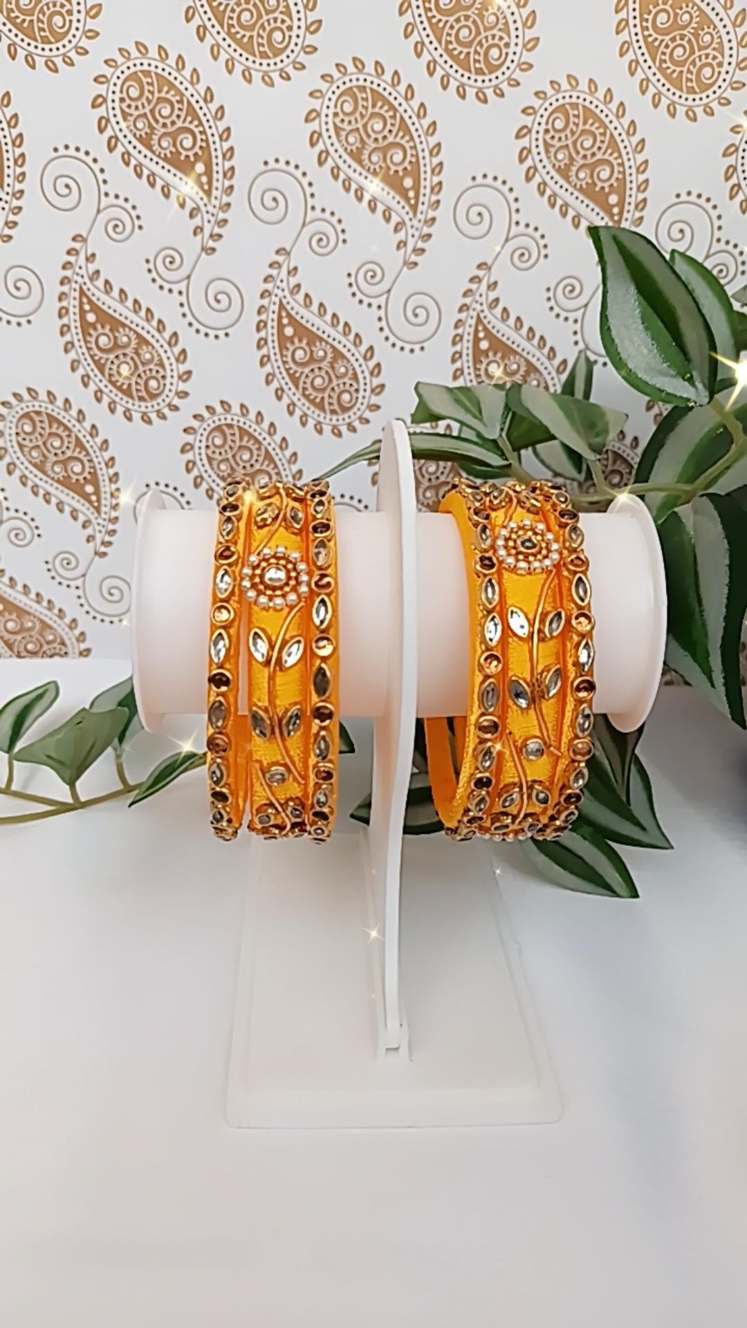 SILK THREAD FANCY BANGLES